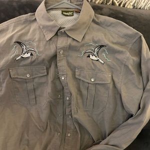 Howler brothers snap button shirt